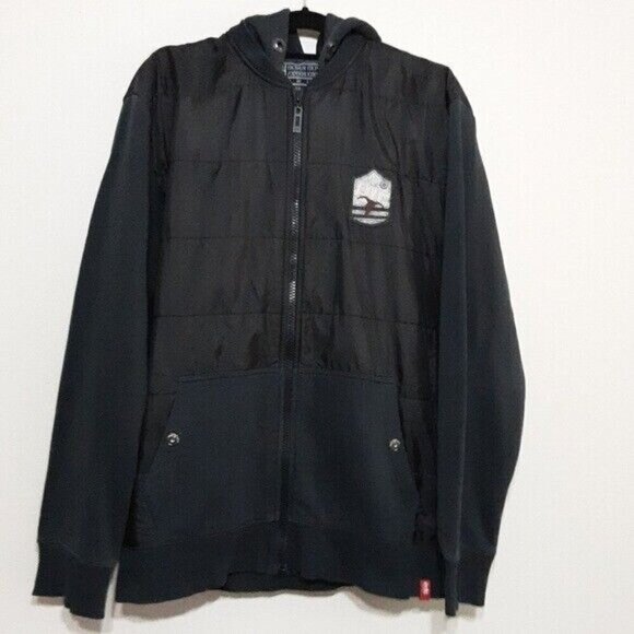 EDC  by unit men jacket fleece  coat hooded 3XL Full Zip  Outdoor Camp - Picture 1 of 9